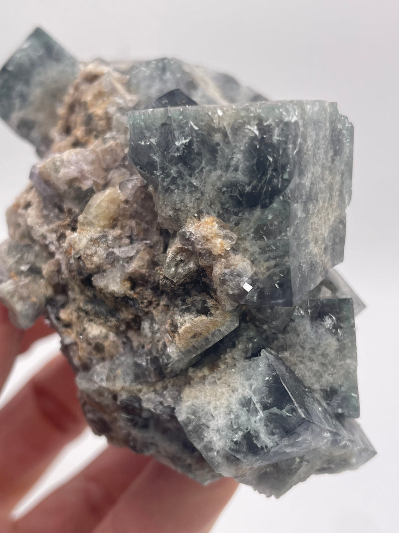 UK Fluorite from the Rainbow’s end Pocket, Lady Anabella Mine, England