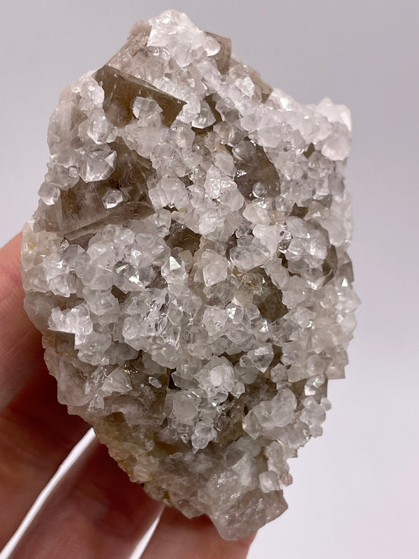 UK Fluorite with Quartz from the Bull Vein Pocket, Lady Anabella Mine, England