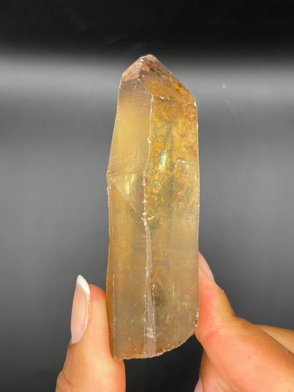 1 Large Natural Zambian Citrine wand, Citrine Quartz From Mansa, Zambia, Citrine Points