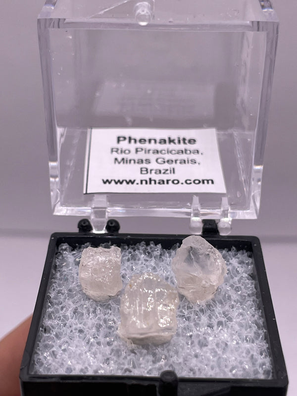 Phenakite sets from Rio Piracicaba, Minas Gerais, Brazil