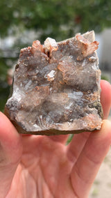 Harledote Brandberg Quartz flat 18 pieces from Goboboseb Mountains, Erongo Region, Namibia