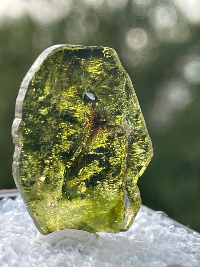 Liddicoatite Tourmaline Slice from Madagascar