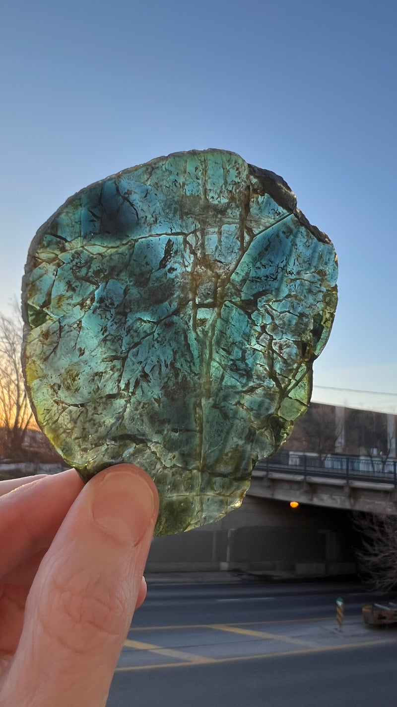 Green and Blue Liddicoatite Tourmaline from Antsirabe II District Vakinankaratr, Madagascar