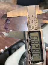 Mini Shangaan Amethyst Trio with Double Termination and Twin Scepter from the Chibuku mine, Zimbabwe