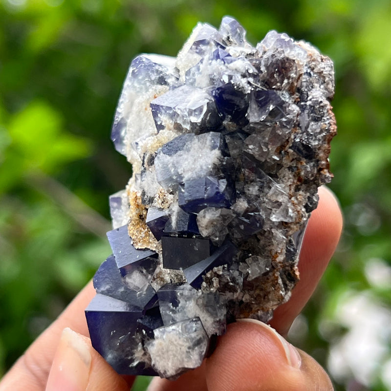 Fluorite from the Supernova Pocket, Diana Maria Mine, Frosterley, Wearale, County Durham, England