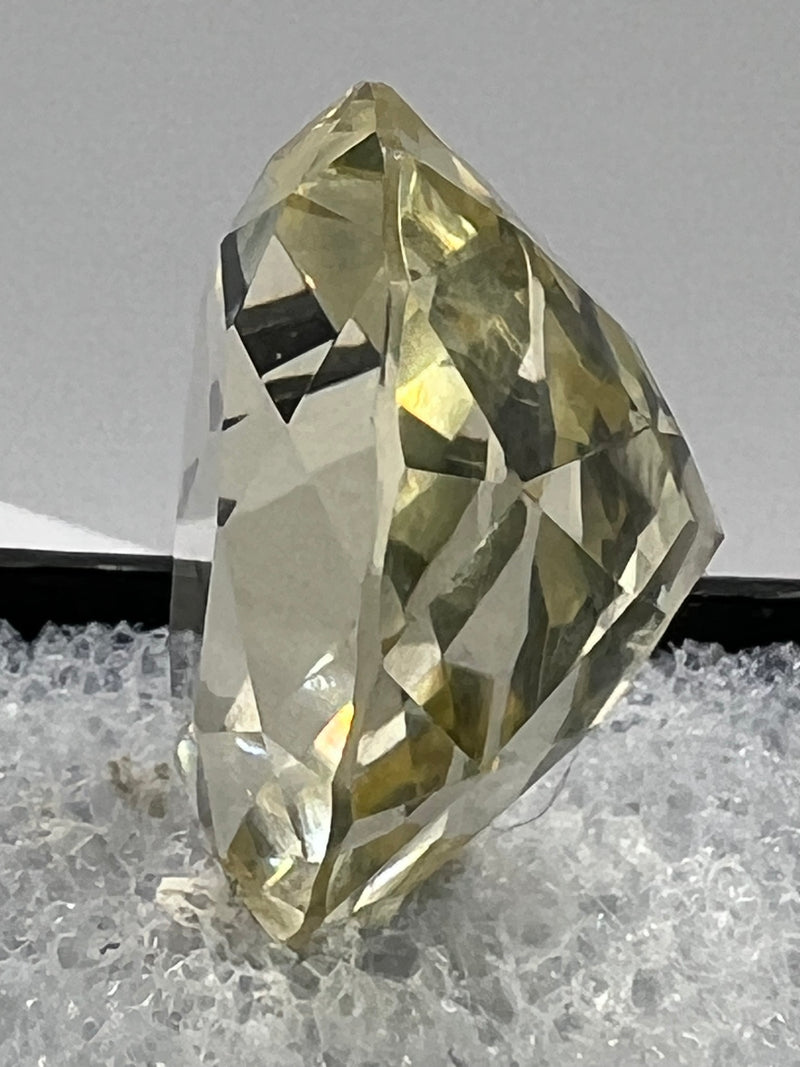 Faceted Citrine Gemstone from Mansa, Luapula, Zambia