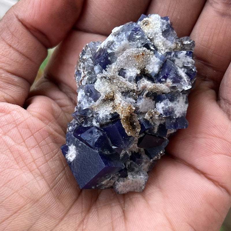 Fluorite from the Supernova Pocket, Diana Maria Mine, Frosterley, Wearale, County Durham, England