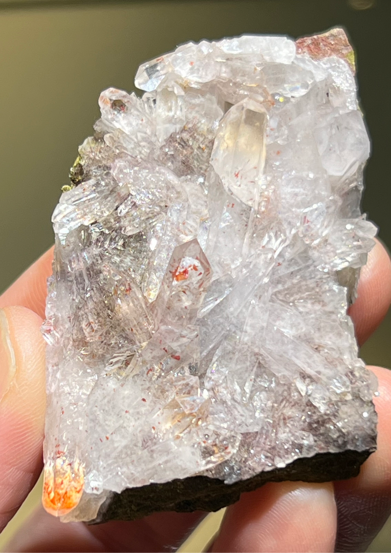 Harledote Brandberg Quartz (2nd pocket) from Goboboseb Mountains, Erongo Region, Namibia