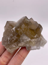 UK Fluorite double sided from the Harvest Pocket, Lady Anabella Mine, England