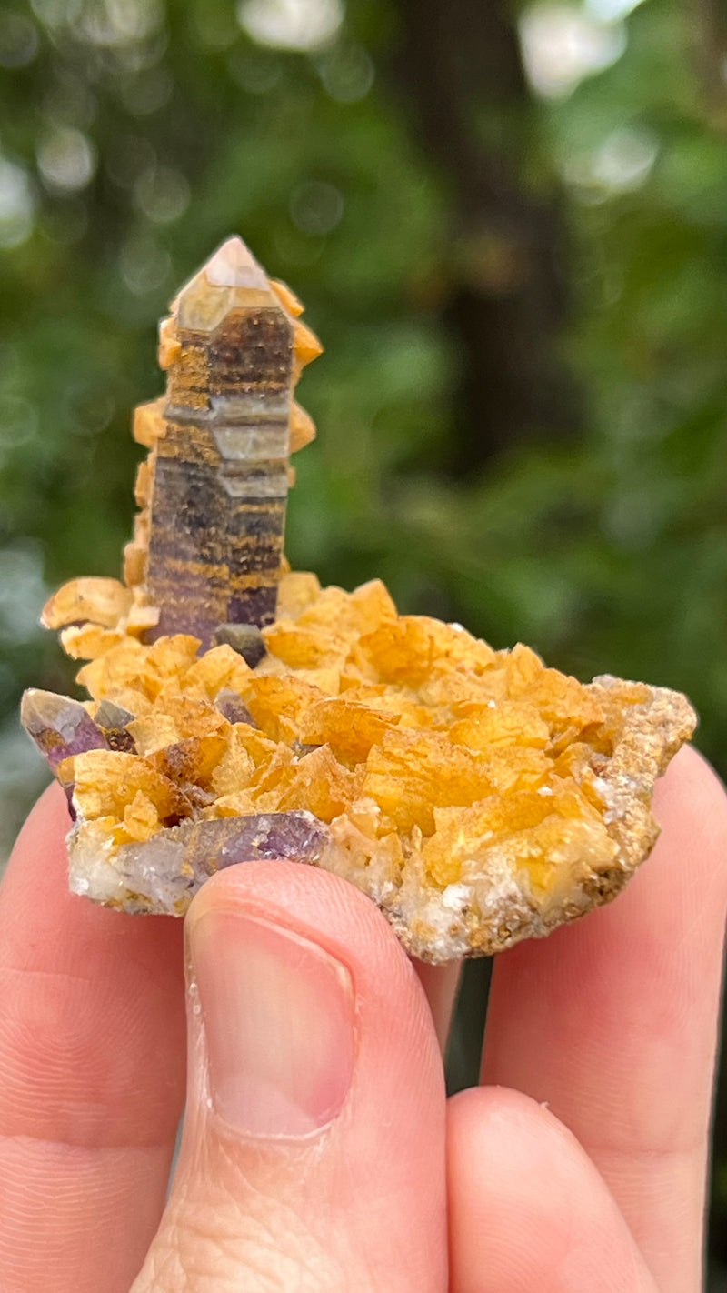 35 Piece Brandberg Quartz Wholesale Flat from the Brandberg District, Goboboseb, Erongo Region, Namibia