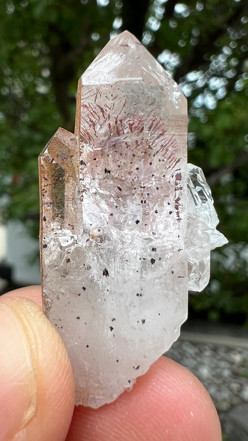 Brandberg Quartz Wholesale Flat from the Streep Mine, Goboboseb, Erongo Region, Namibia