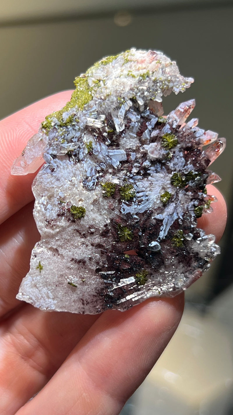 Harledote Brandberg Quartz (2nd pocket) from Goboboseb Mountains, Erongo Region, Namibia