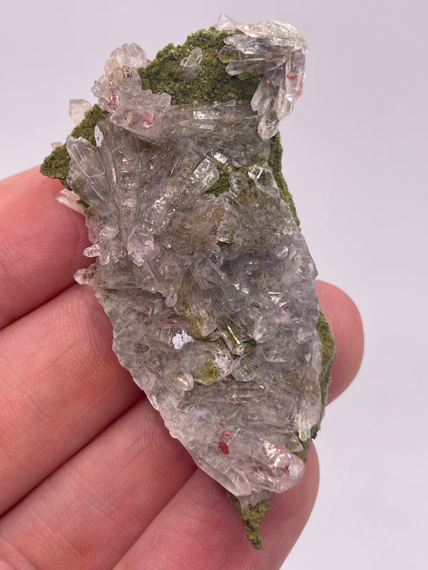 Harledote Brandberg Quartz flat 26 pieces from Goboboseb Mountains, Erongo Region, Namibia