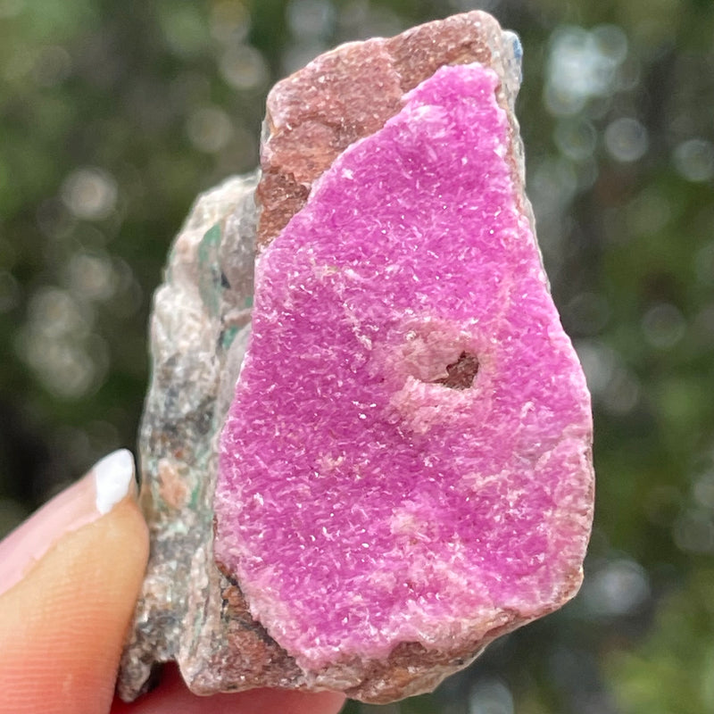 Cobalt-bearing Calcite from Democratic Republic of Congo
