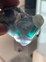 Alien Invasion Fluorite, Okorusu, Otjozondjupa, Namibia "Alien Eye" like Green Fluorites - 2026 - 65.23g
