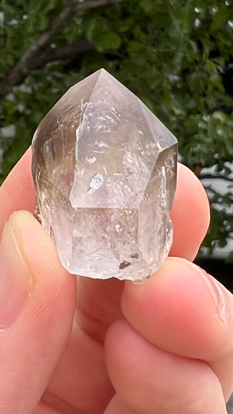 54 Piece Brandberg Quartz Wholesale Flat from the Brandberg District, Goboboseb, Erongo Region, Namibia