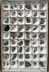 Harledote Brandberg Quartz flat 54 pieces from Goboboseb Mountains, Erongo Region, Namibia