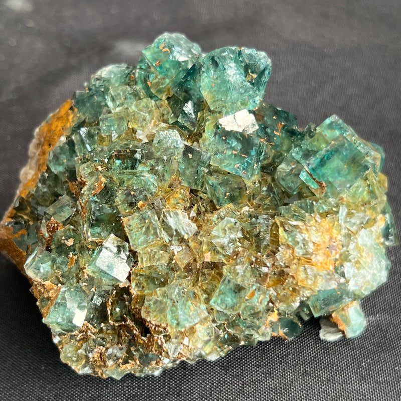Top Shelf Fluorite, Okorusu Mine, Otjiwarongo Region, Karibib District, NAMIBIA