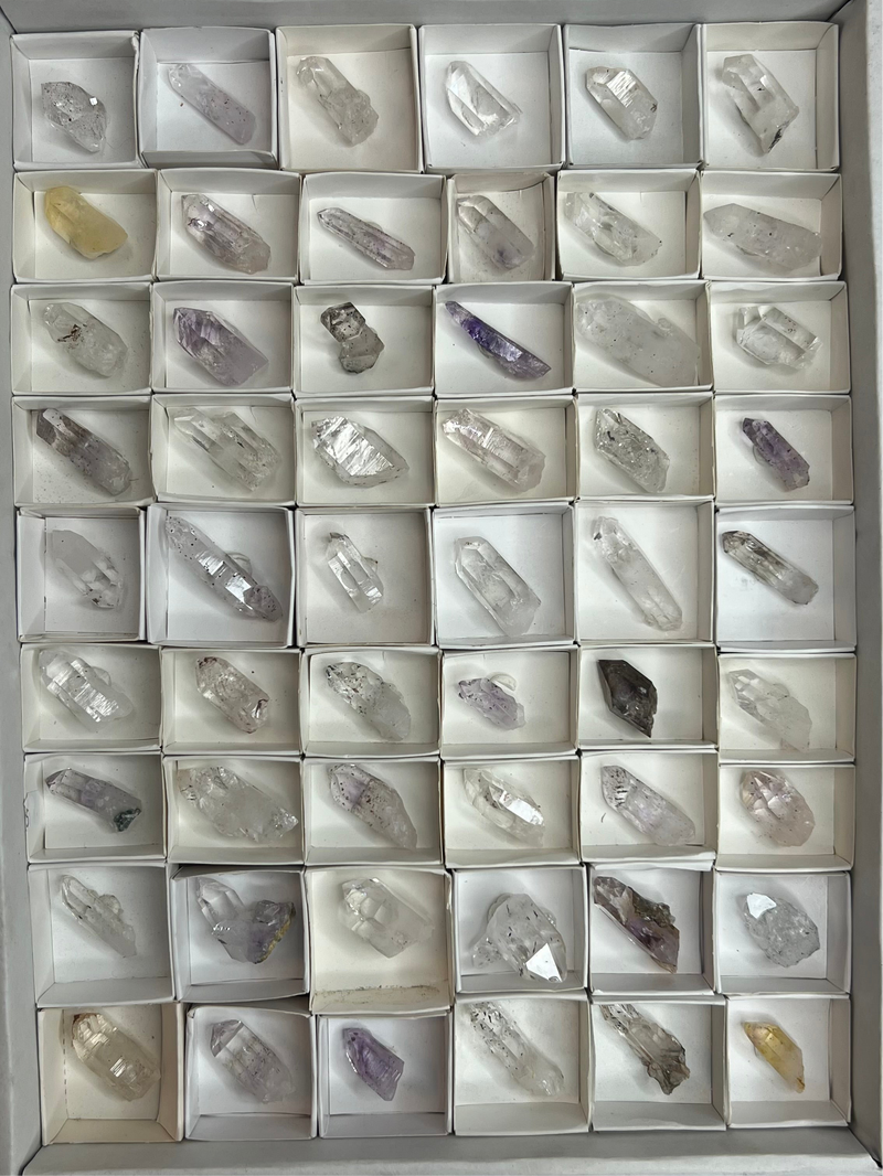 Brandberg Quartz Wholesale Flat from the Streep Mine, Goboboseb, Erongo Region, Namibia