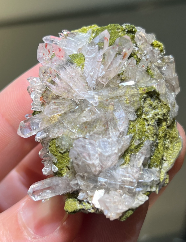 Harledote Brandberg Quartz (2nd pocket) from Goboboseb Mountains, Erongo Region, Namibia