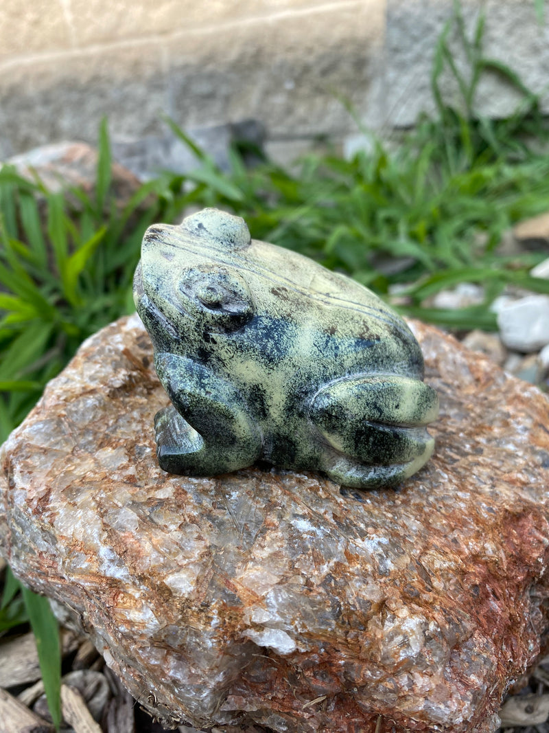 Leopard stone shona sculpture from canon paterson craft society, Mbare, Zimbabwe