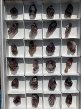 Shangaan Amethyst Wholesale Flat 24 pieces from the Chibuku mine, Zimbabwe