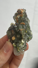 Fluorite and Muscovite Wholesale Flat from the the Erongo Mountain, Erongo Region, Namibia