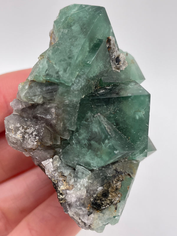 UK Fluorite from the Truffle Pig Pocket, Diana Maria Mine, England