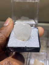 Closed Japan Law Twin Quartz Perky from Madagascar