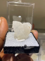 Closed Japan Law Twin Quartz Perky from Madagascar