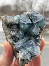 UK Fluorite from the Fairy Holes Pocket, Lady Anabella Mine, England