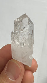 35 Piece Brandberg Quartz Wholesale Flat from the Brandberg District, Goboboseb, Erongo Region, Namibia