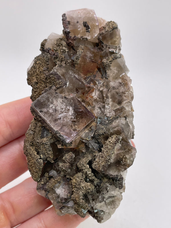 UK Fluorite from the Cherry Twins Pocket, Lady Anabella Mine, England