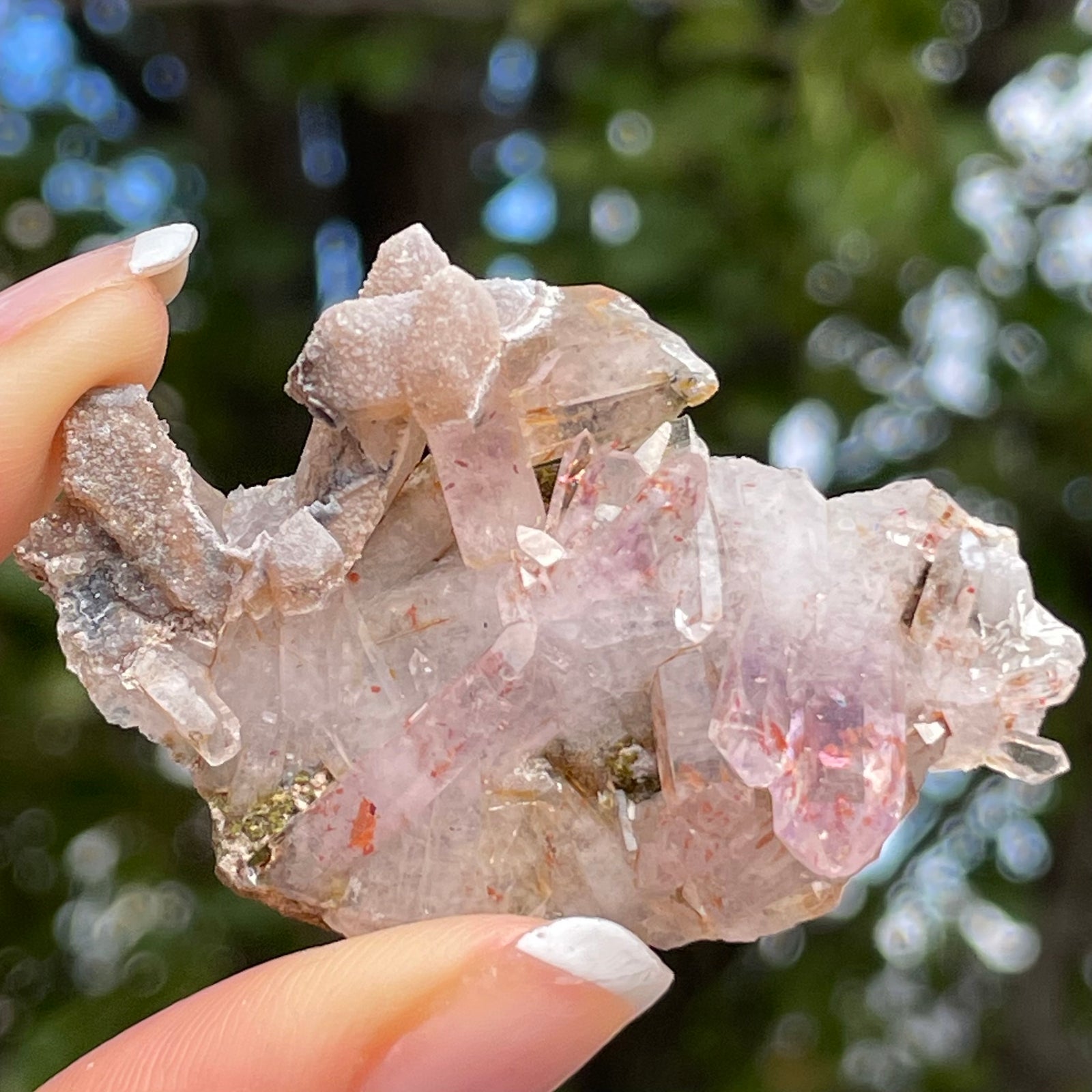 Harledote Brandberg Quartz from Goboboseb Mountain, Erongo Region