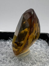 Faceted Citrine Gemstone from Mansa, Luapula, Zambia