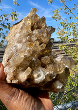 Kundalini Citrine Cluster from Lwena, Katanga, Democratic Republic of Congo