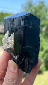 Black Tourmaline from the Erongo Mountain, Erongo Region, Namibia