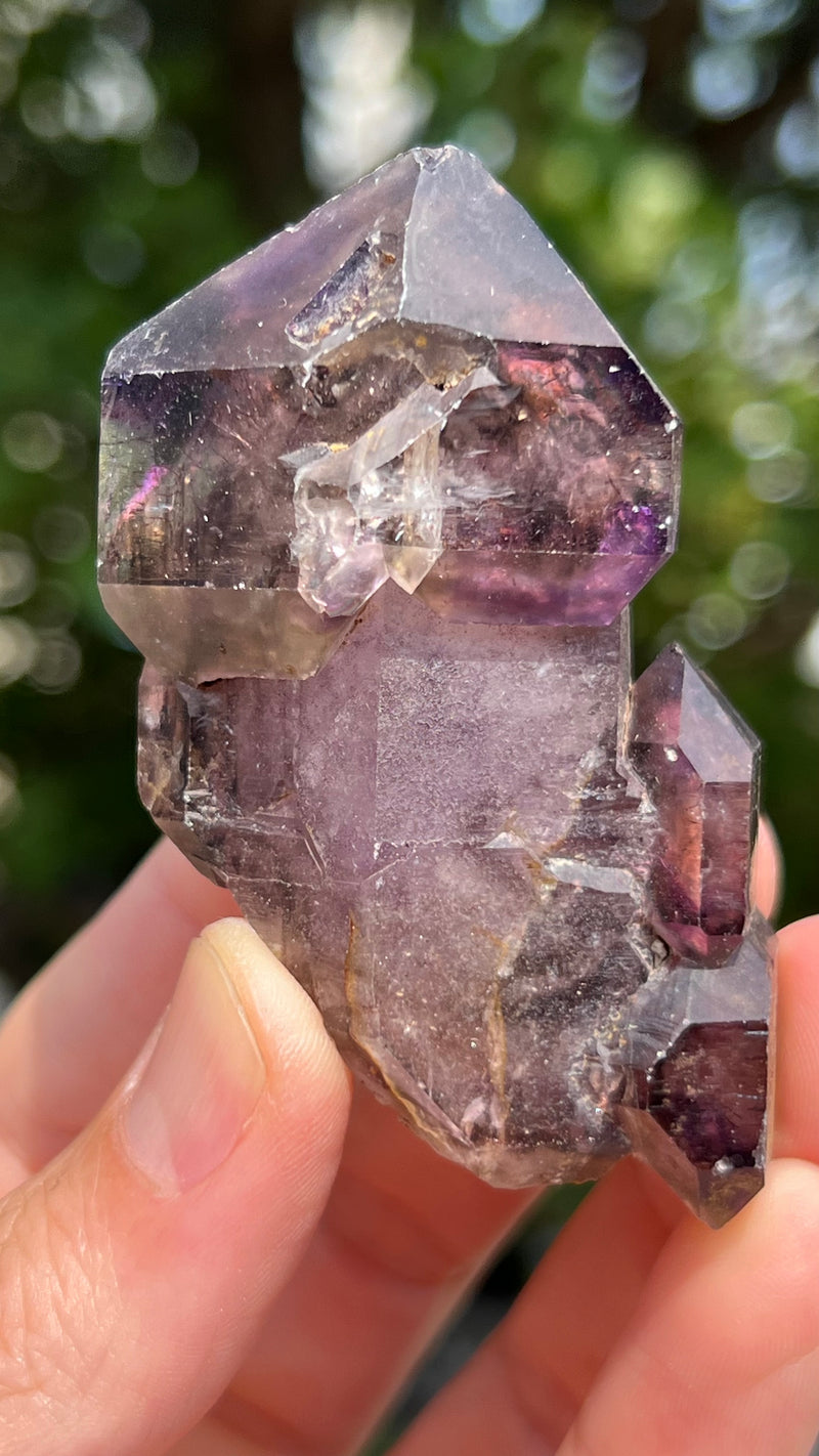 Shangaan Amethyst Wholesale Flat 18 pieces from the Chibuku mine, Zimbabwe