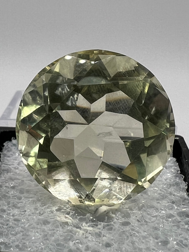 Faceted Citrine Gemstone from Mansa, Luapula, Zambia