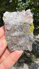 Harledote Brandberg Quartz flat 12 pieces from Goboboseb Mountains, Erongo Region, Namibia