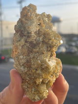 Golden Yellow Heliodor “Sunny Days Pocket” from Erongo Region, Erongo Mountains, Namibia