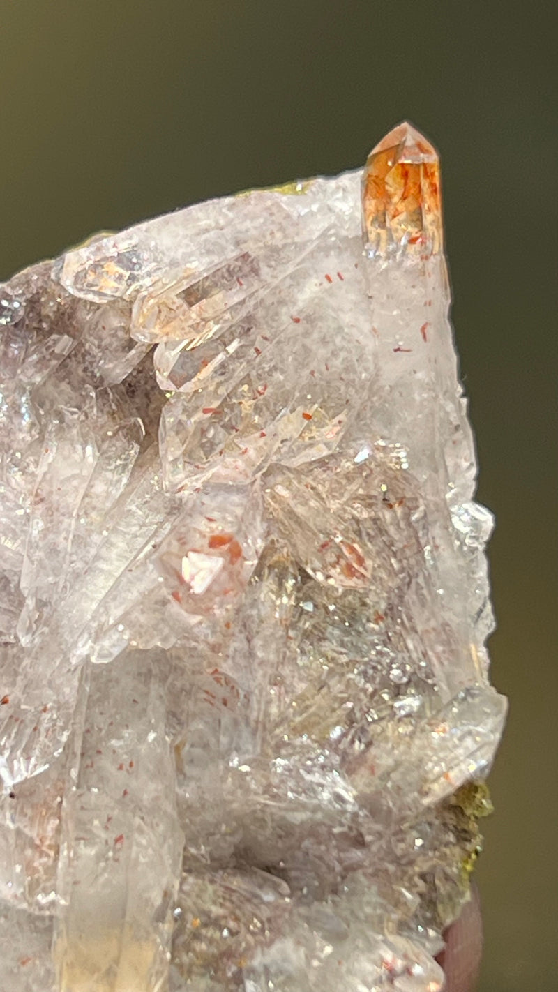 Harledote Brandberg Quartz (2nd pocket) from Goboboseb Mountains, Erongo Region, Namibia