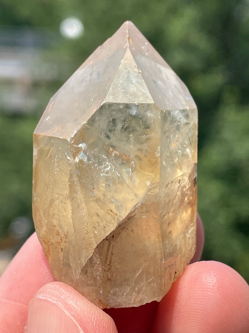 Lot of Kundalini Quartz Citrine, Democratic Republic of Congo, Lwena, Congo Citrine