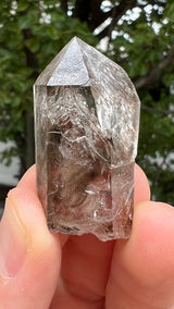 38 Piece Brandberg Quartz Wholesale Flat from the Brandberg District, Goboboseb, Erongo Region, Namibia