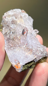 Harledote Brandberg Quartz (2nd pocket) from Goboboseb Mountains, Erongo Region, Namibia