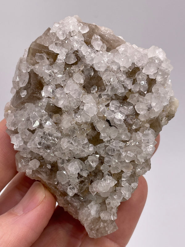 UK Fluorite with Quartz from the Bull Vein Pocket, Lady Anabella Mine, England