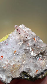 Harledote Brandberg Quartz (2nd pocket) from Goboboseb Mountains, Erongo Region, Namibia