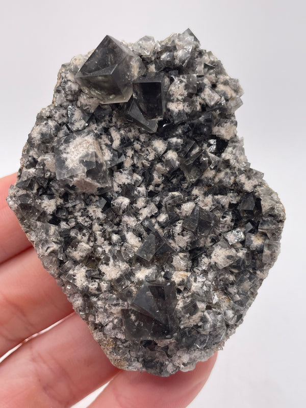 UK Fluorite from the Smoky Rabbit Pocket, Diana Maria Mine, England