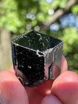 Black Tourmaline Flat 56 pieces from Namibia