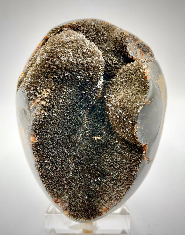 Septarian Dragon egg geode, 482g from Madagascar